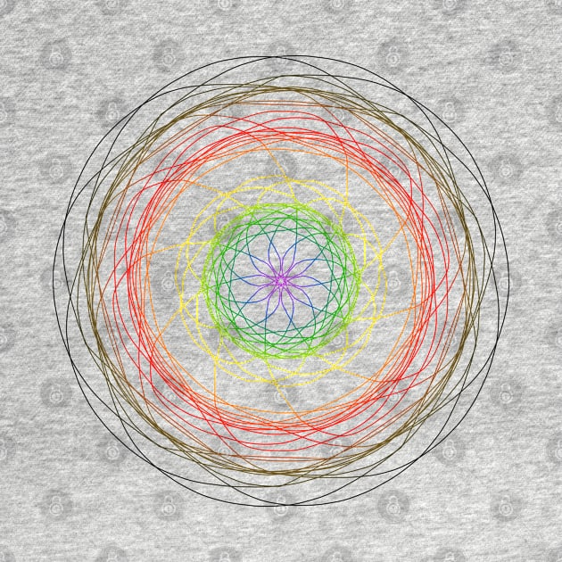 POC Rainbow Pride Spirograph by Blackmoonrose13